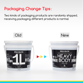 MEEDEN Studio Acrylic Paint, 1 L / 33.8 oz, 6 Colors