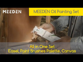 MEEDEN Kunstner Oliefarve Sæt, 7 Tuber, 100ml/3,38oz